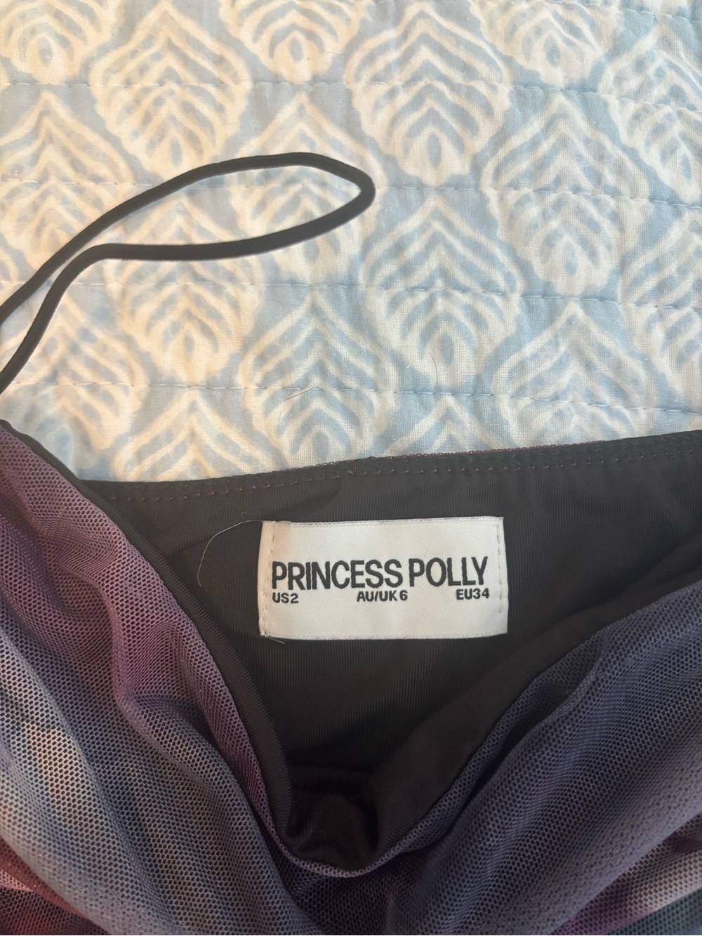Princess Polly water color mini dress - Picture 5 of 6